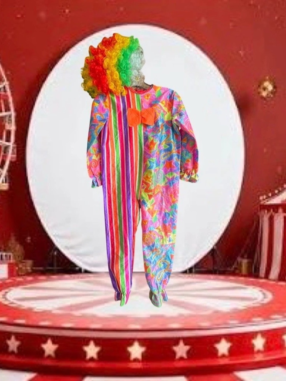 Rubies Colorful Clown Costume Child size Medium